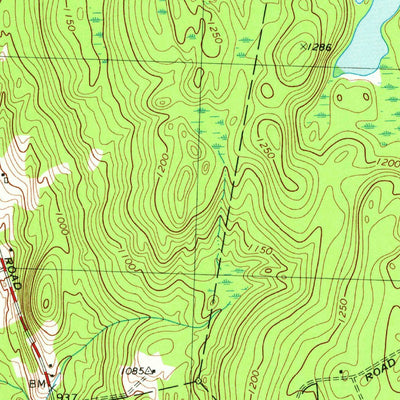 United States Geological Survey Athol, MA (1970, 25000-Scale) digital map