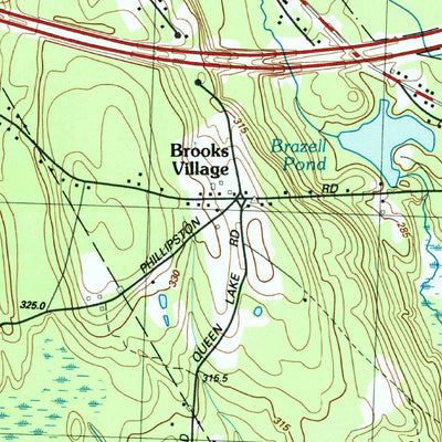 United States Geological Survey Athol, MA (1988, 25000-Scale) digital map