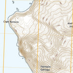 United States Geological Survey Atka D-2 SE, AK (2021, 25000-Scale) digital map