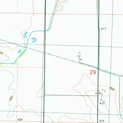 United States Geological Survey Atkinson, IL (1991, 24000-Scale) digital map