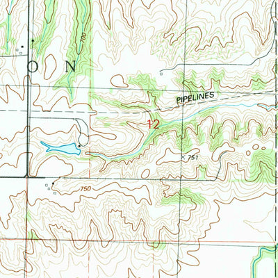 United States Geological Survey Atkinson, IL (1991, 24000-Scale) digital map