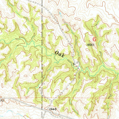 United States Geological Survey Atkinson NE, NE (1954, 24000-Scale) digital map