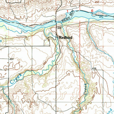United States Geological Survey Atkinson, NE-SD (1986, 100000-Scale) digital map