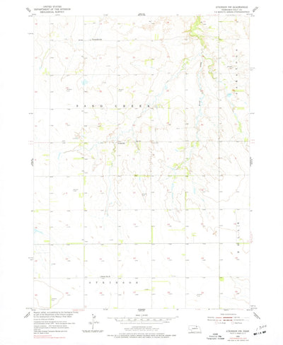United States Geological Survey Atkinson NW, NE (1954, 24000-Scale) digital map