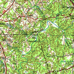 United States Geological Survey Atlanta, GA-AL (1953, 250000-Scale) digital map
