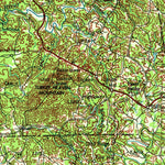 United States Geological Survey Atlanta, GA-AL (1953, 250000-Scale) digital map