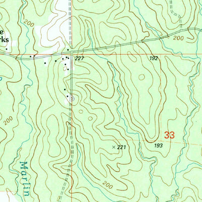 United States Geological Survey Atlanta, LA (2003, 24000-Scale) digital map