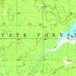 United States Geological Survey Atlanta, MI (1955, 62500-Scale) digital map