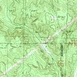 United States Geological Survey Atlanta, MI (1986, 24000-Scale) digital map