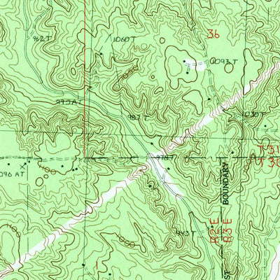 United States Geological Survey Atlanta, MI (1986, 24000-Scale) digital map