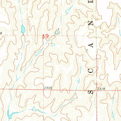 United States Geological Survey Atlanta, NE (1970, 24000-Scale) digital map