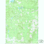 United States Geological Survey Atlanta SE, MI (1986, 24000-Scale) digital map