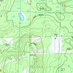 United States Geological Survey Atlanta SE, MI (1986, 24000-Scale) digital map