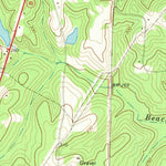 United States Geological Survey Atlanta South, TX (1969, 24000-Scale) digital map
