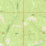 United States Geological Survey Atlanta West, ID (1972, 24000-Scale) digital map