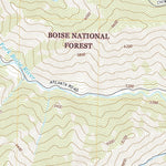United States Geological Survey Atlanta West, ID (2020, 24000-Scale) digital map