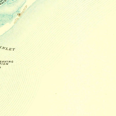 United States Geological Survey Atlantic City, NJ (1894, 62500-Scale) digital map