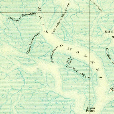 United States Geological Survey Atlantic City, NJ (1894, 62500-Scale) digital map