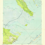 United States Geological Survey Atlantic, NC (1951, 24000-Scale) digital map