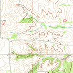 United States Geological Survey Atlantic SW, IA (1971, 24000-Scale) digital map