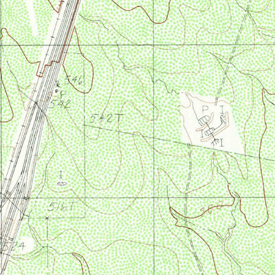 United States Geological Survey Atlee, TX (1982, 24000-Scale) digital map