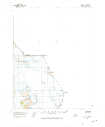 United States Geological Survey Atlin A-7, AK (1960, 63360-Scale) digital map