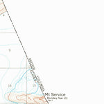 United States Geological Survey Atlin A-7, AK (1960, 63360-Scale) digital map