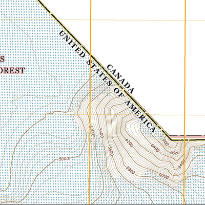 United States Geological Survey Atlin A-7 NW, AK (2021, 25000-Scale) digital map