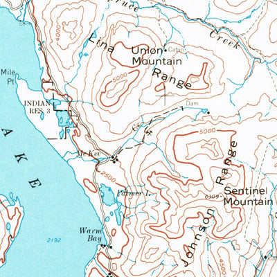 United States Geological Survey Atlin, AK (1960, 250000-Scale) digital map