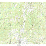 United States Geological Survey Atmore, AL (1986, 100000-Scale) digital map