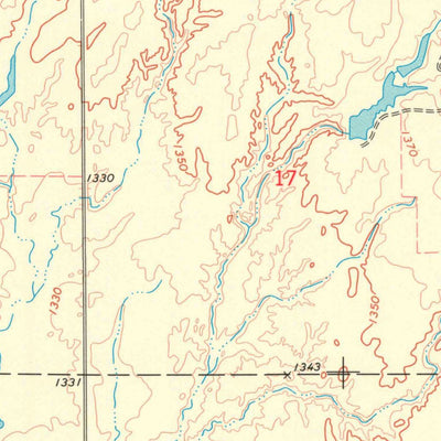 United States Geological Survey Attica, KS (1972, 24000-Scale) digital map