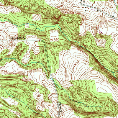 United States Geological Survey Attica, NY (1949, 24000-Scale) digital map