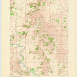 United States Geological Survey Attica, WI (1961, 24000-Scale) digital map