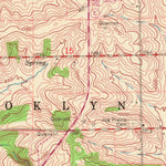 United States Geological Survey Attica, WI (1961, 24000-Scale) digital map