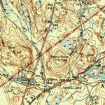 United States Geological Survey Attleboro, MA-RI (1943, 31680-Scale) digital map