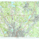 United States Geological Survey Attleboro, MA-RI (1987, 25000-Scale) digital map