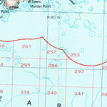 United States Geological Survey Attu, AK (1953, 250000-Scale) digital map