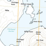 United States Geological Survey Attu C-3 NE, AK (2021, 25000-Scale) digital map