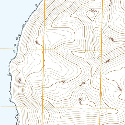 United States Geological Survey Attu C-5 NE, AK (2021, 25000-Scale) digital map