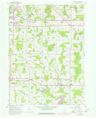 United States Geological Survey Atwater, OH (1960, 24000-Scale) digital map