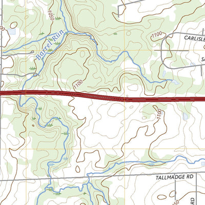 United States Geological Survey Atwater, OH (2023, 24000-Scale) digital map