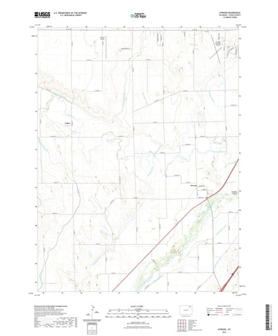 United States Geological Survey Atwood, CO (2022, 24000-Scale) digital map