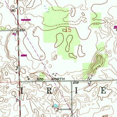 United States Geological Survey Atwood, IN (1959, 24000-Scale) digital map