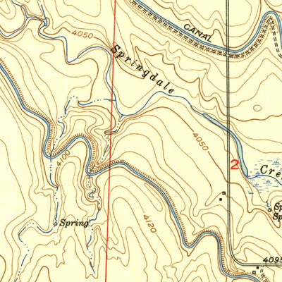 United States Geological Survey Atwood NE, CO (1951, 24000-Scale) digital map