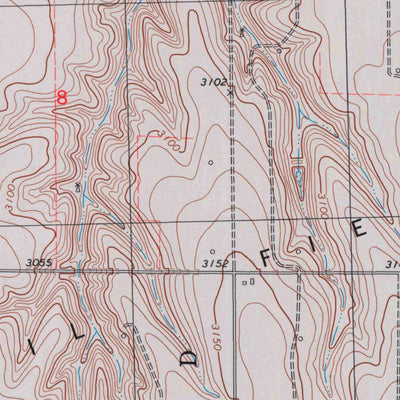 United States Geological Survey Atwood NW, KS (1978, 24000-Scale) digital map