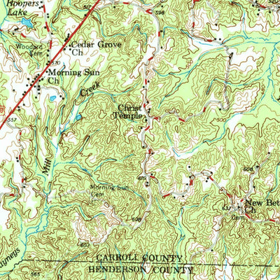 United States Geological Survey Atwood, TN (1977, 62500-Scale) digital map