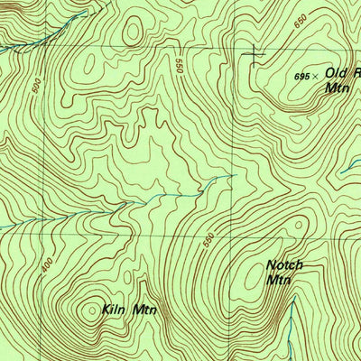 United States Geological Survey Au Sable Forks, NY (1978, 25000-Scale) digital map