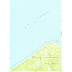 United States Geological Survey Au Sable Point, MI (1966, 24000-Scale) digital map