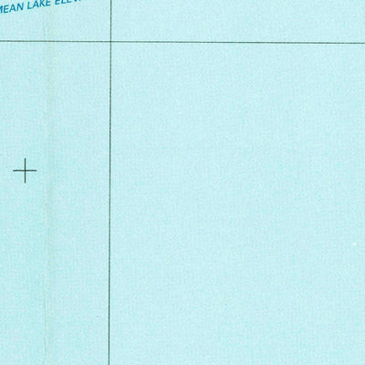 United States Geological Survey Au Sable Point, MI (1984, 100000-Scale) digital map