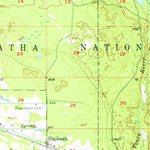 United States Geological Survey Au Train, MI (1958, 62500-Scale) digital map